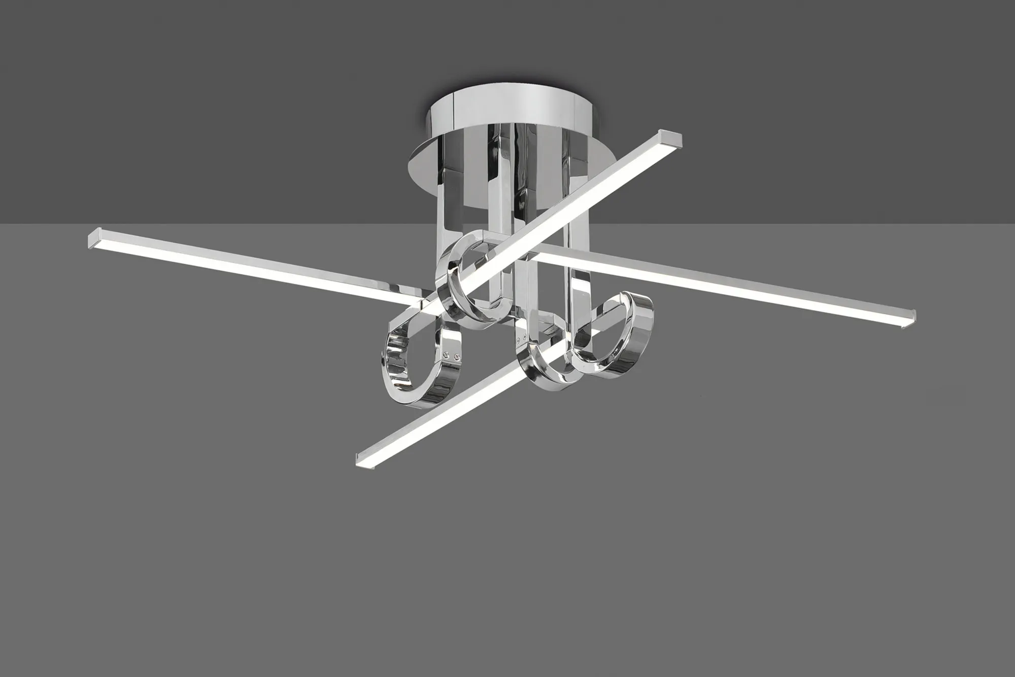 Cinto Polished Chrome Ceiling Lights Mantra Semi Flush Fittings Cinto Polished Chrome Ceiling Lights Mantra Semi Flush Fittings